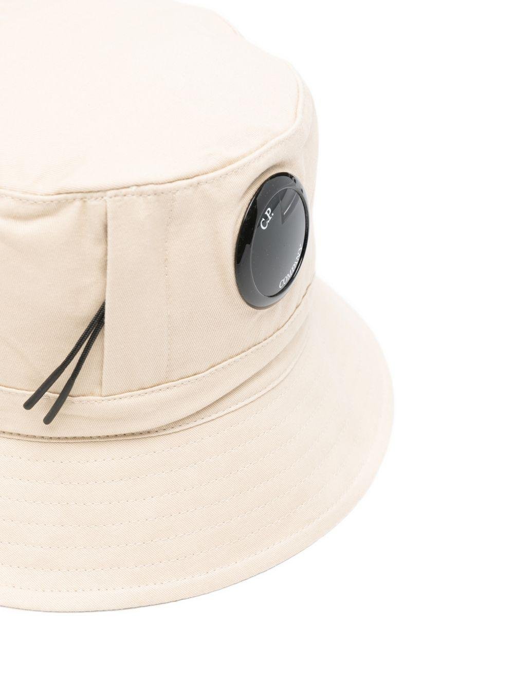 Cappello da pescatore per bambino C.P. Company Kids beige con visiera - Rubino Kids