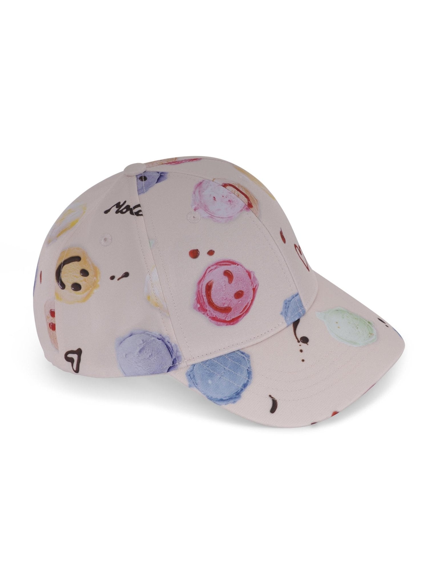 Cappello per bambina Molo rosa con stampa all - over - Rubino Kids