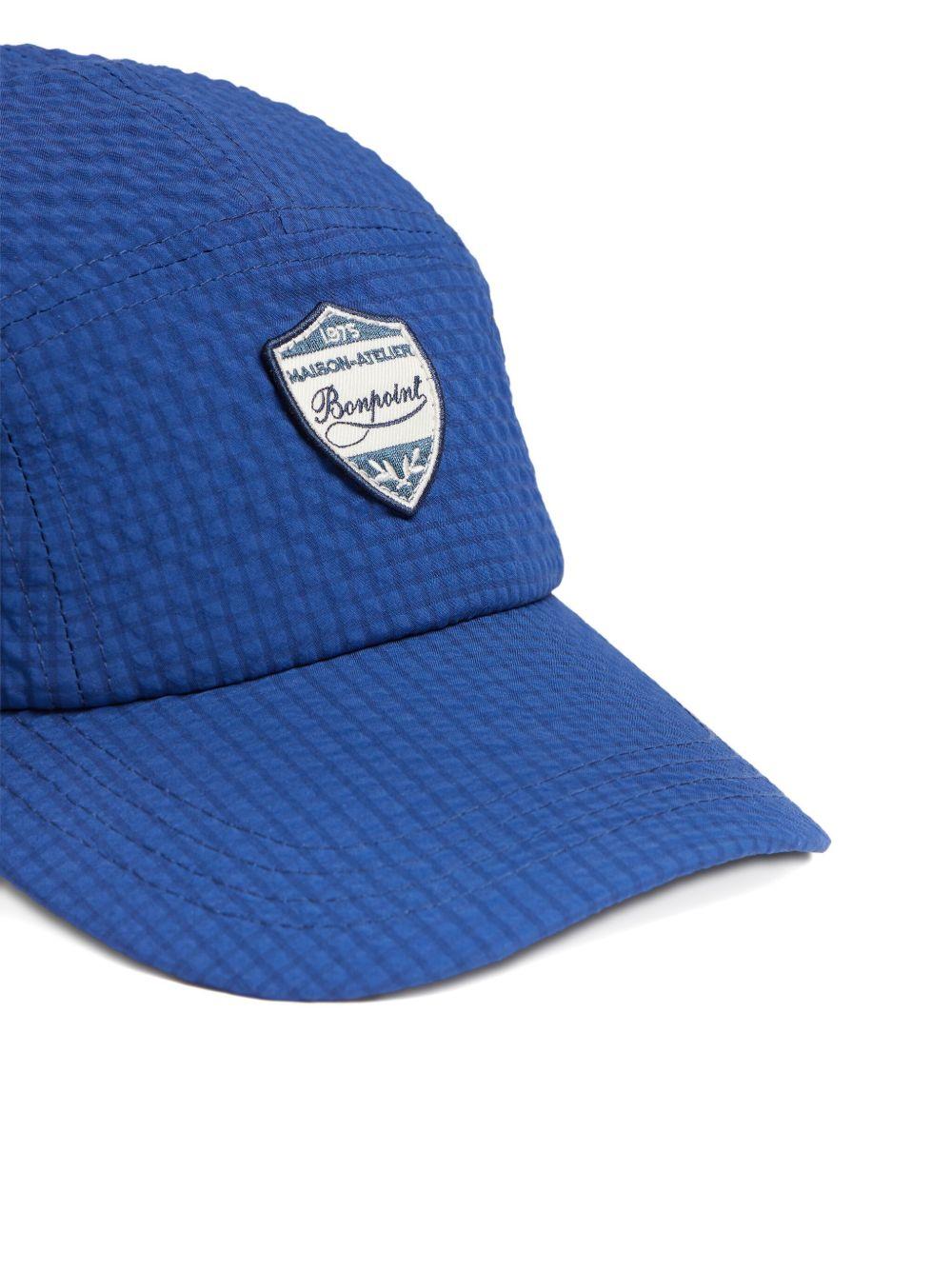 Cappello per bambino Bonpoint blu con finitura in rilievo - Rubino Kids
