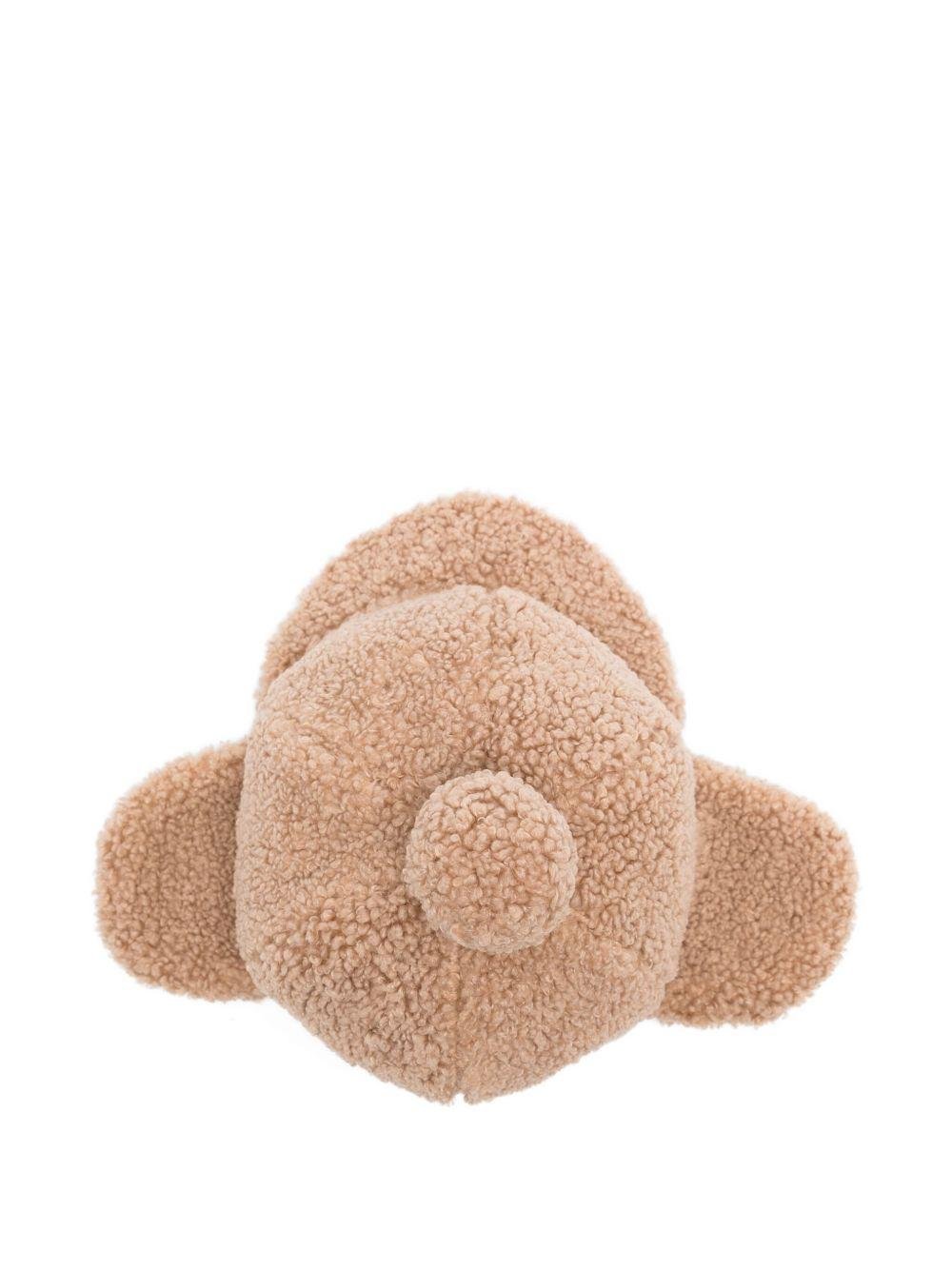 Cappello per bambino il Gufo beige con pompon - Rubino Kids