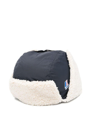 Cappello per bambino K-Way Kids blu con paraorecchie in pile