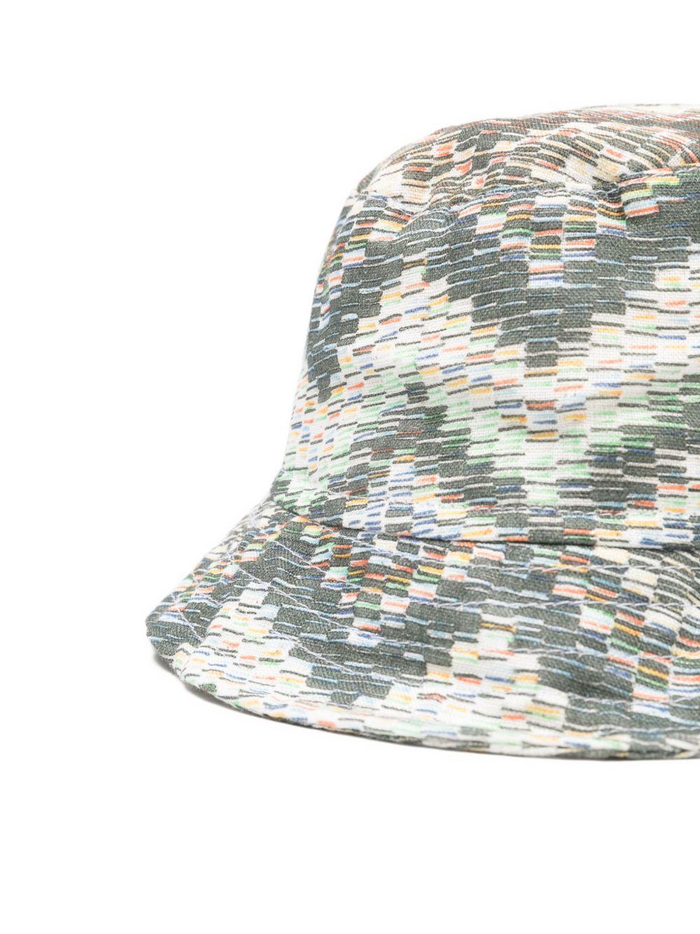 Cappello per bambino Missoni Kids grigio con design a zig - zag - Rubino Kids