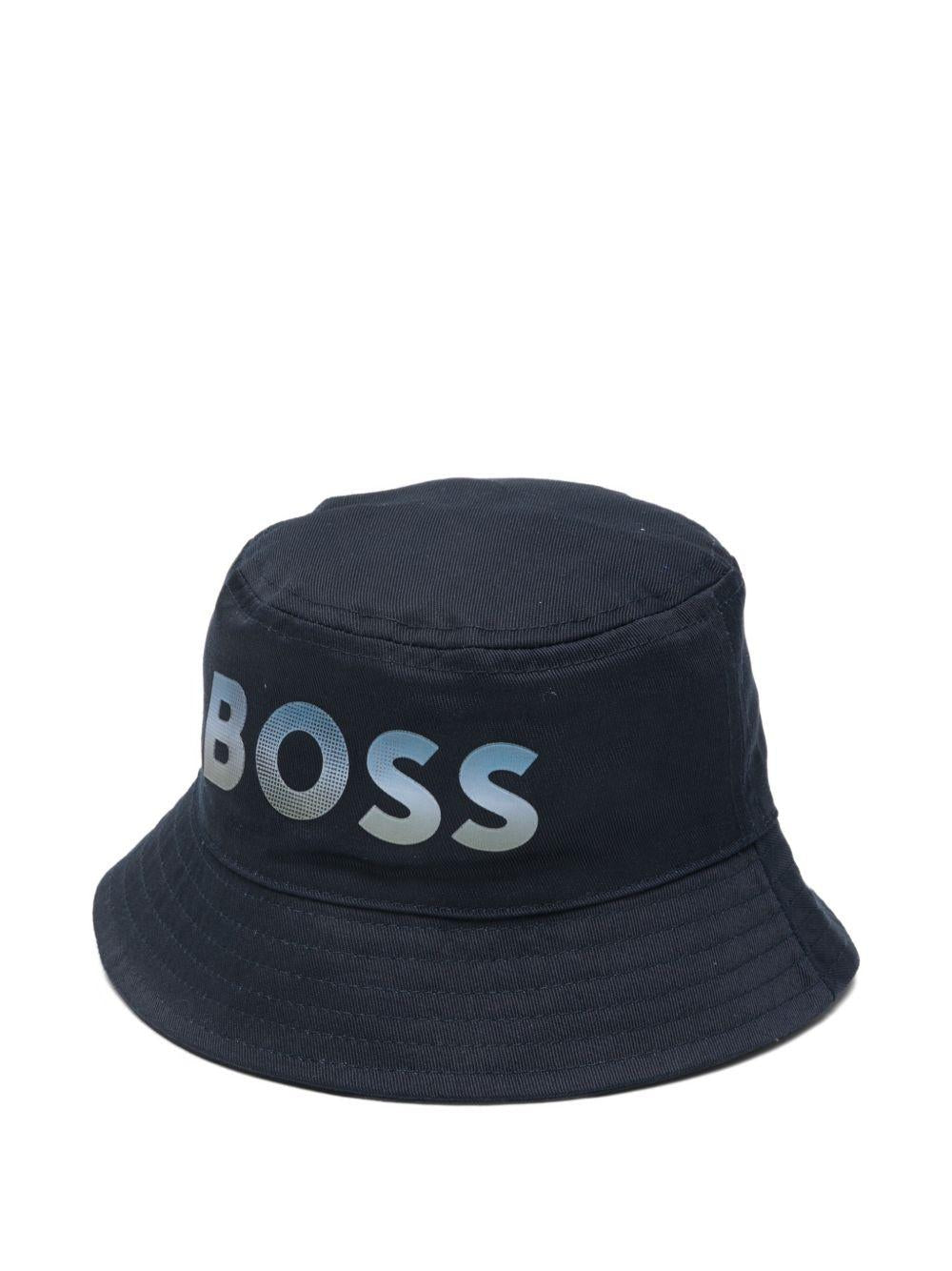 Cappello per neonato Boss Kids blu scuro bucket - Rubino Kids