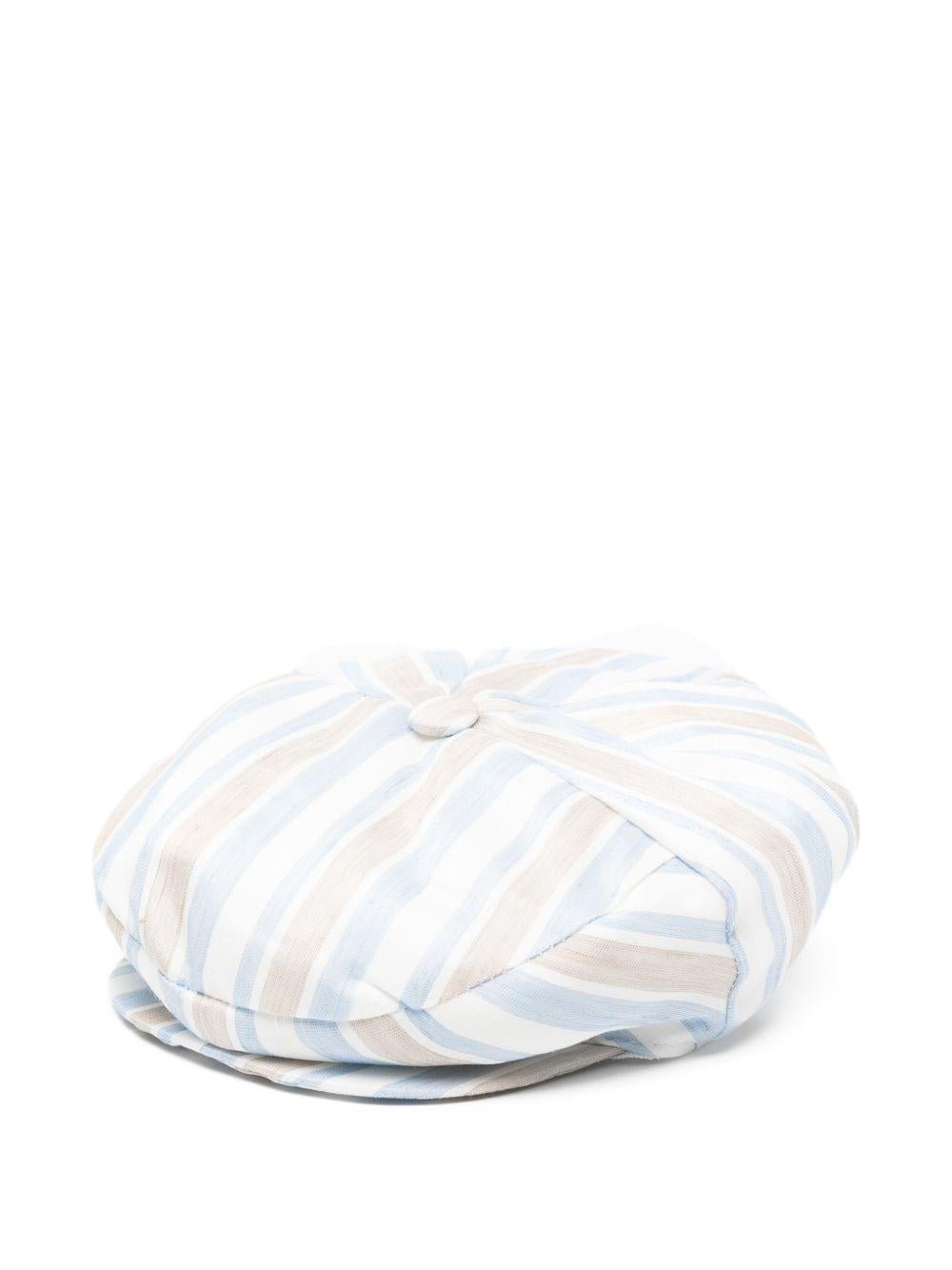 Cappello per neonato Colorichiari multicolor con motivo a righe - Rubino Kids