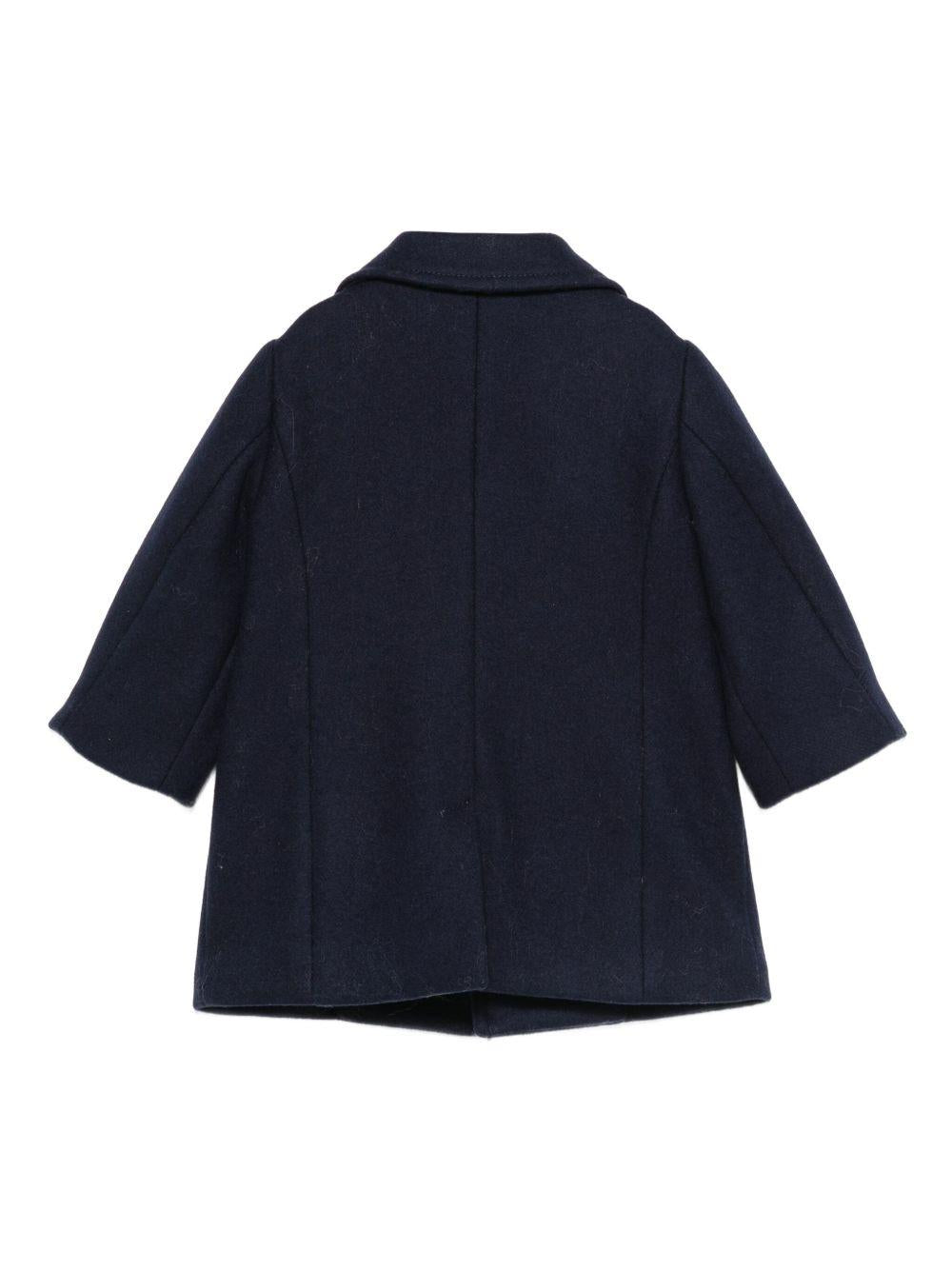 Cappotto per neonato Fay Kids blu con revers a lancia - Rubino Kids