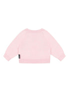 Cardigan per neonata Moschino Kids rosa con ricamo Teddy Bear - Rubino Kids