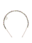 Cerchietto per bambina Monnalisa multicolore con strass - Rubino Kids