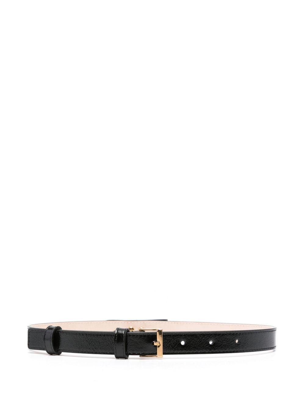 Cintura per bambina Versace Kids nero con motivo testa di Medusa - Rubino Kids