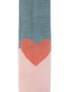 Collant per neonata Stella McCartney Kids multicolore a cuori con design color - block - Rubino Kids