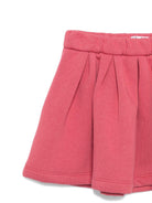 Completo per bambina Il Gufo rosa in misto cotone con elastico in vita - Rubino Kids