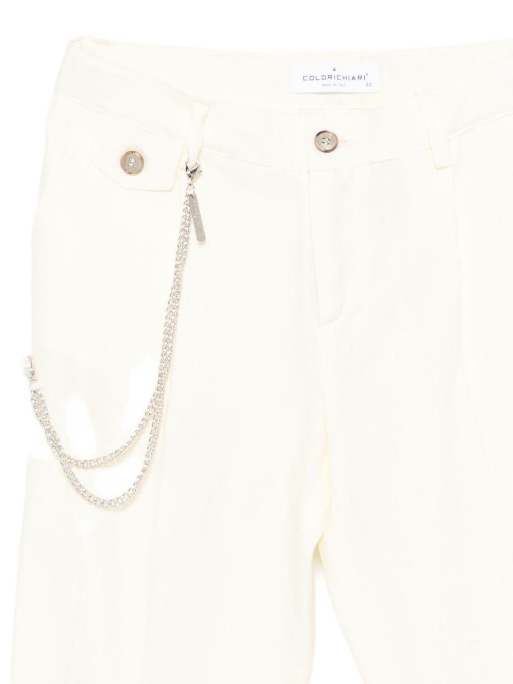 Completo per bambino Colorichiari beige con design color - block - Rubino Kids