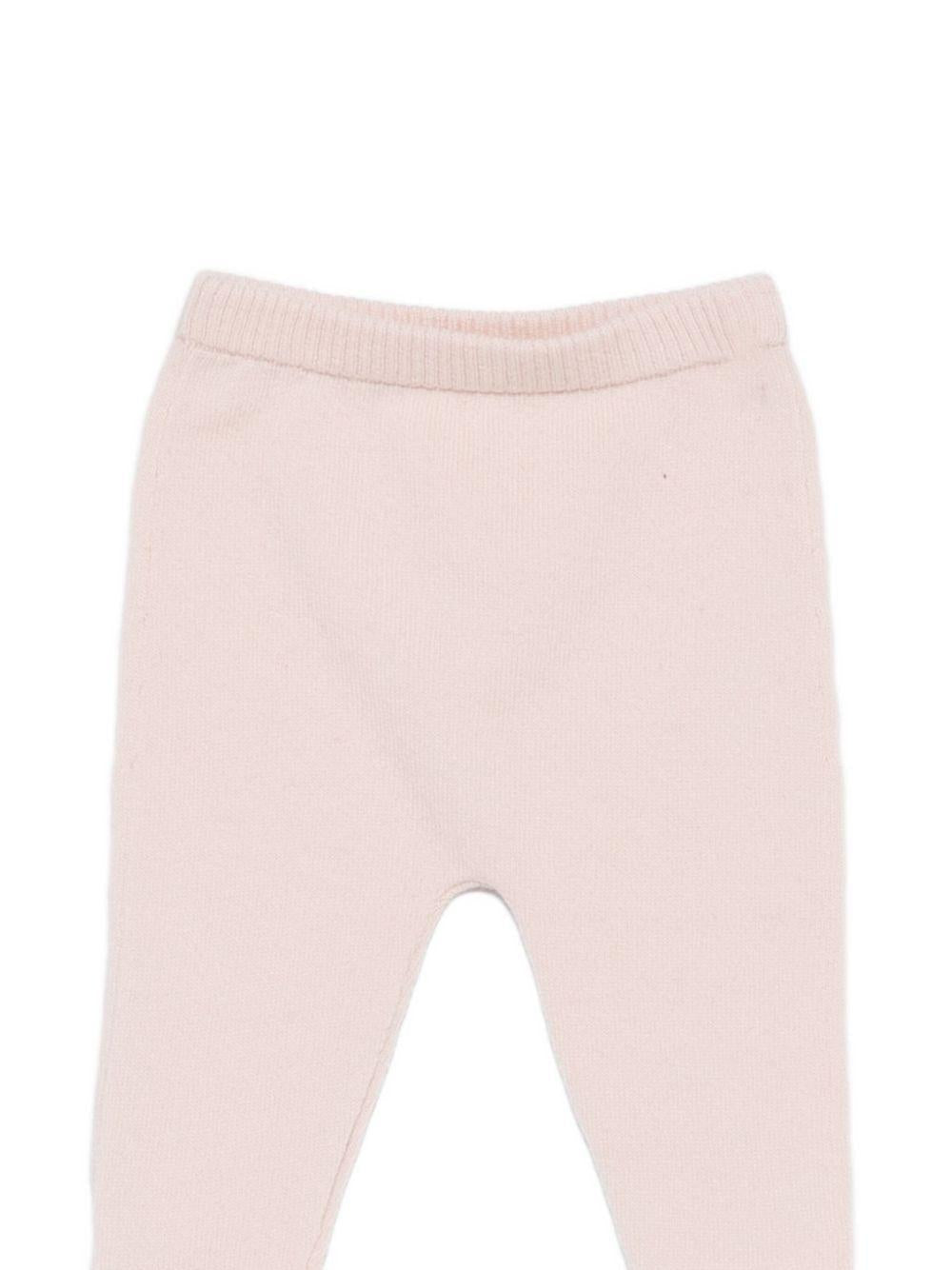 Completo t-shirt e pantaloni per neonati Il Gufo beige con motivo gufo - Rubino Kids