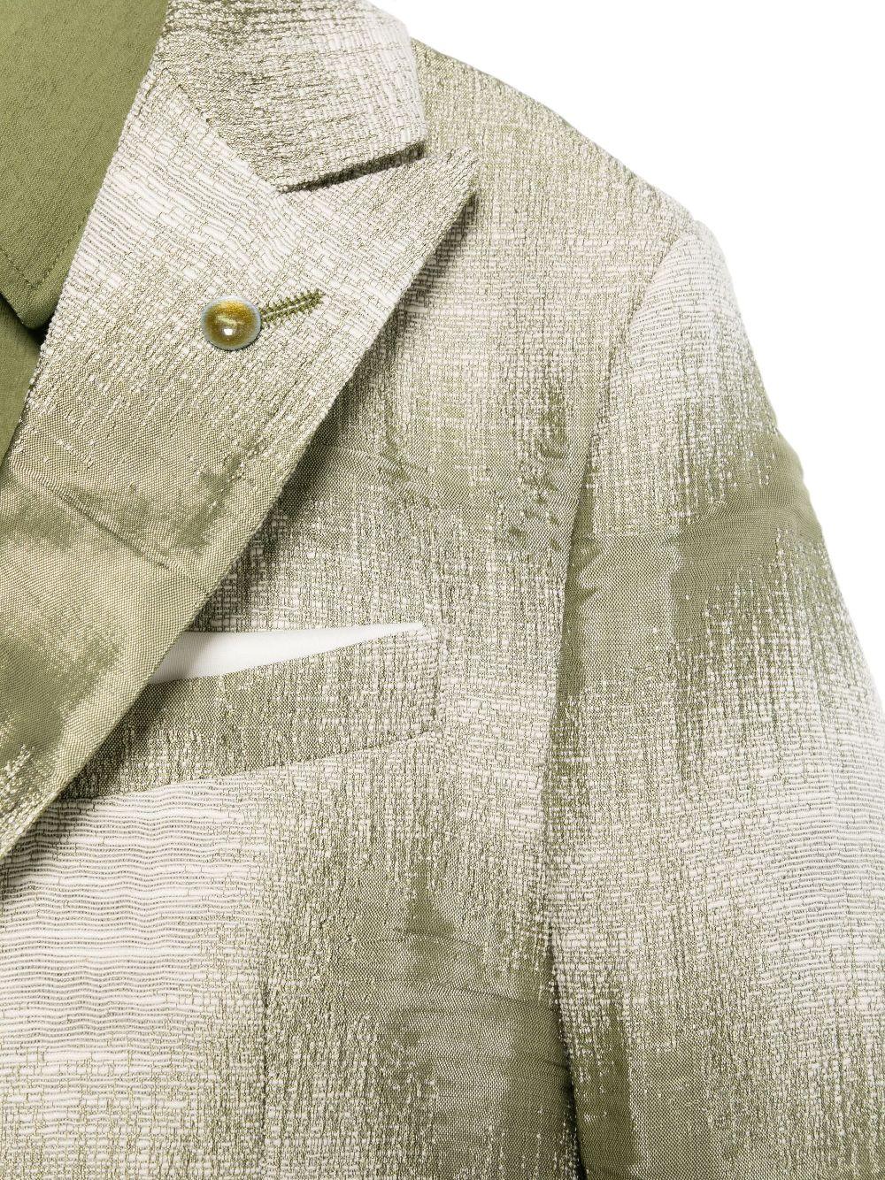 Completo tre pezzi per bambino Colorichiari verde con chiusura monopetto - Rubino Kids