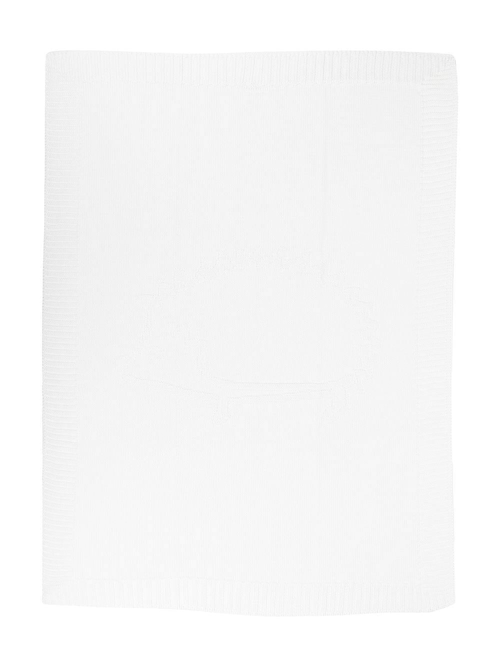 Coperta per neonati Tartine Et Chocolat azzurro con ricamo - Rubino Kids