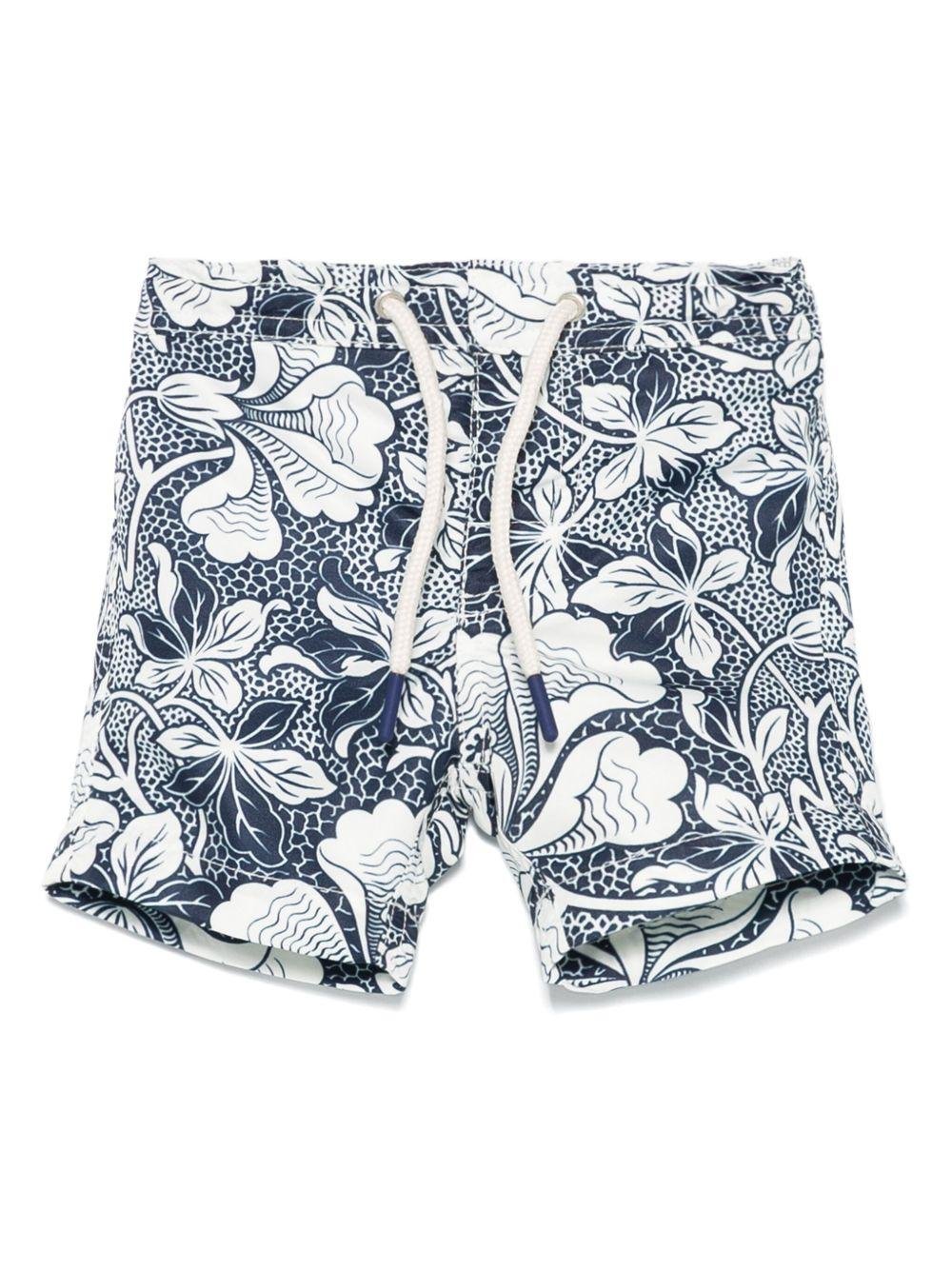 Costume da bagno Niagara per neonato Bonpoint blu con fodera in rete - Rubino Kids