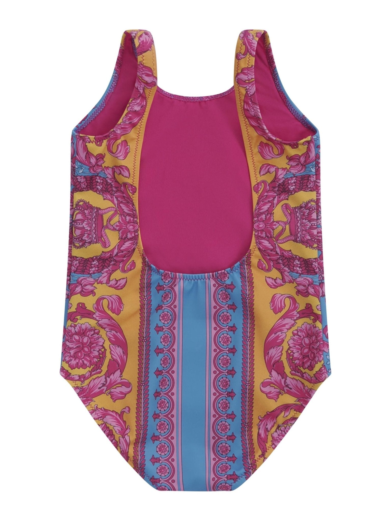 Costume per bambina Versace Kids multicolor con medusa sul davanti - Rubino Kids