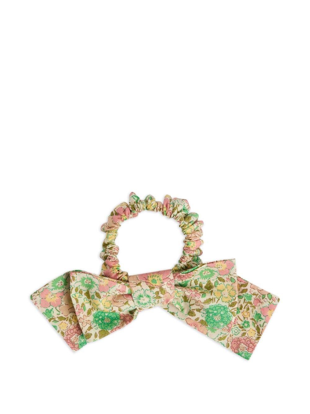 Elastico Jeani per bambina Bonpoint multicolore con stampa a fiori - Rubino Kids