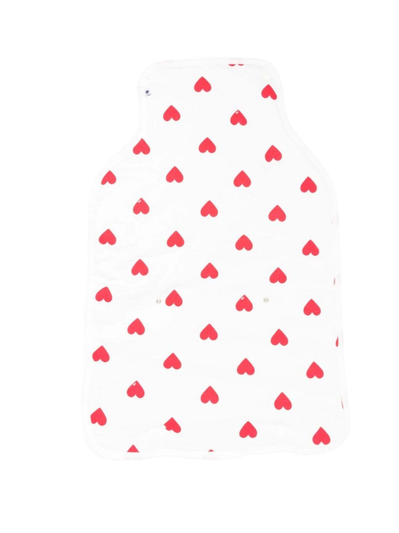 Fasciatoio per neonati Petit Bateau bianco con stampa a cuore - Rubino Kids