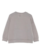 Felpa per bambina Douuod Kids grigia con girocollo - Rubino Kids