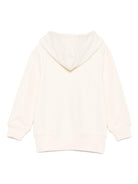 Felpa per bambini Moschino Kids bianco con stampa Teddy - Rubino Kids