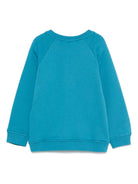 Felpa per bambini Stella McCartney Kids blu con stampa grafica - Rubino Kids
