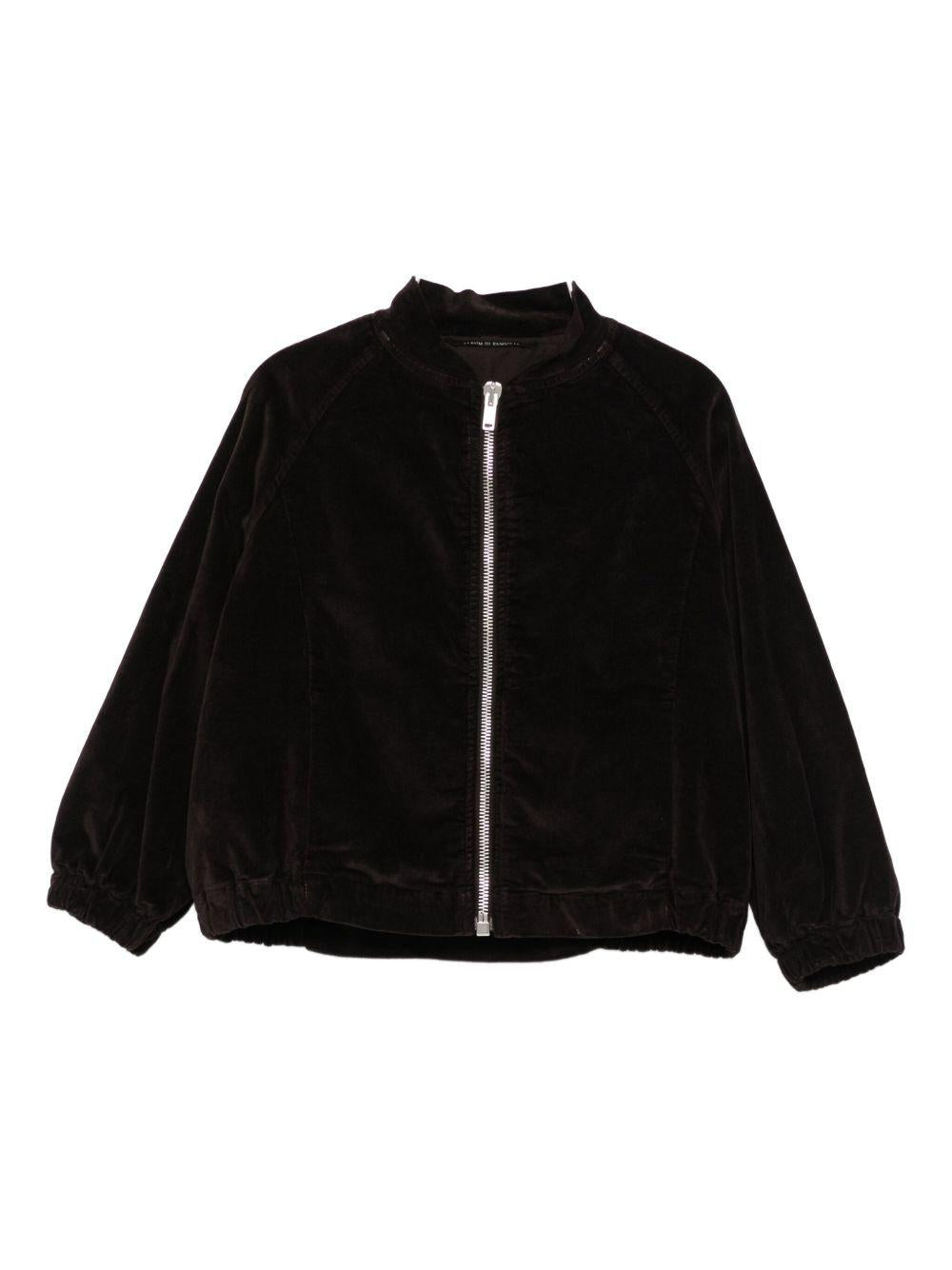 Felpa per bambino Album di Famiglia Kids marrone con chiusura con cerniera - Rubino Kids