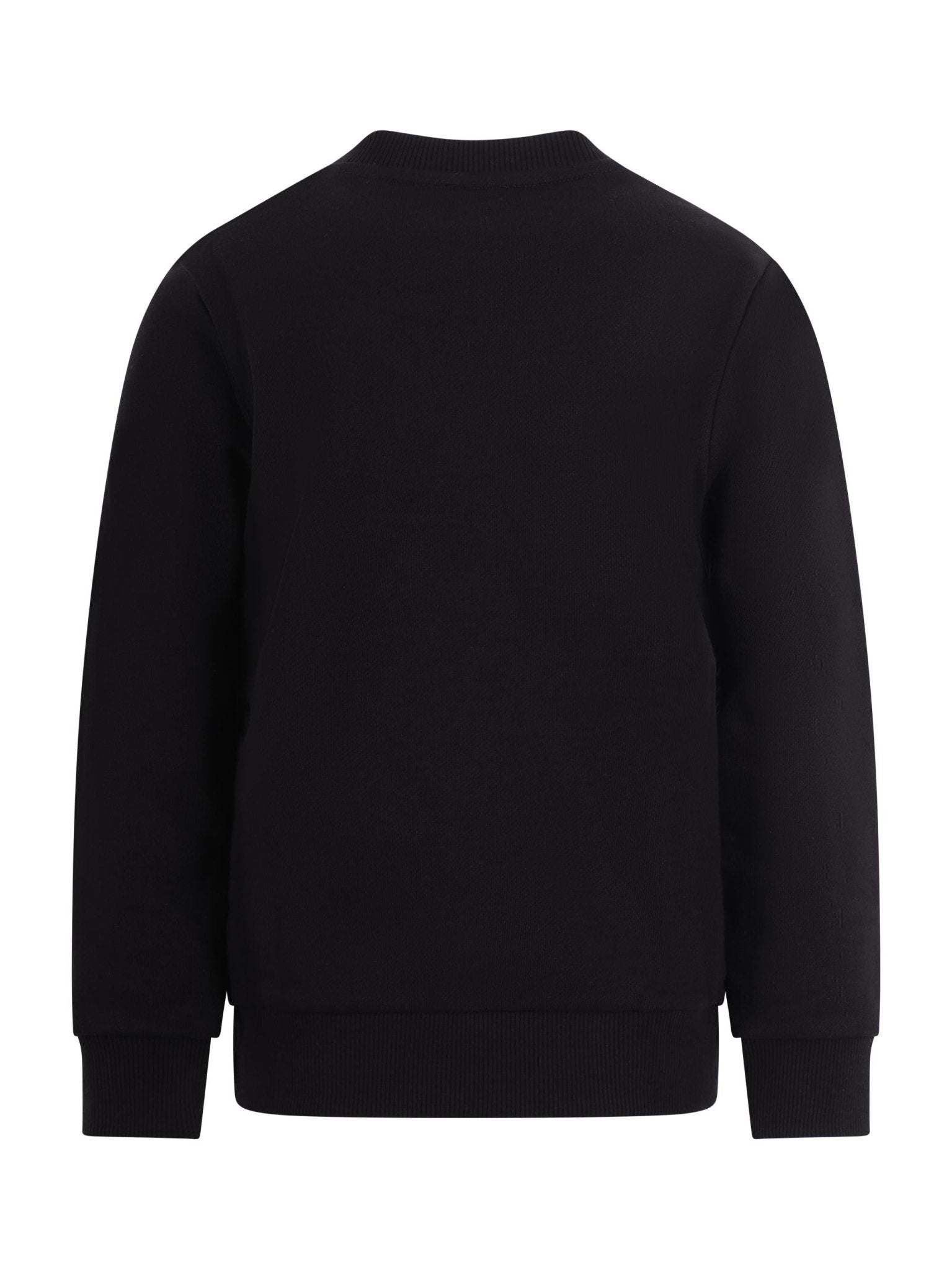 Felpa per bambino Balmain Kids nera con logo sul davanti - Rubino Kids