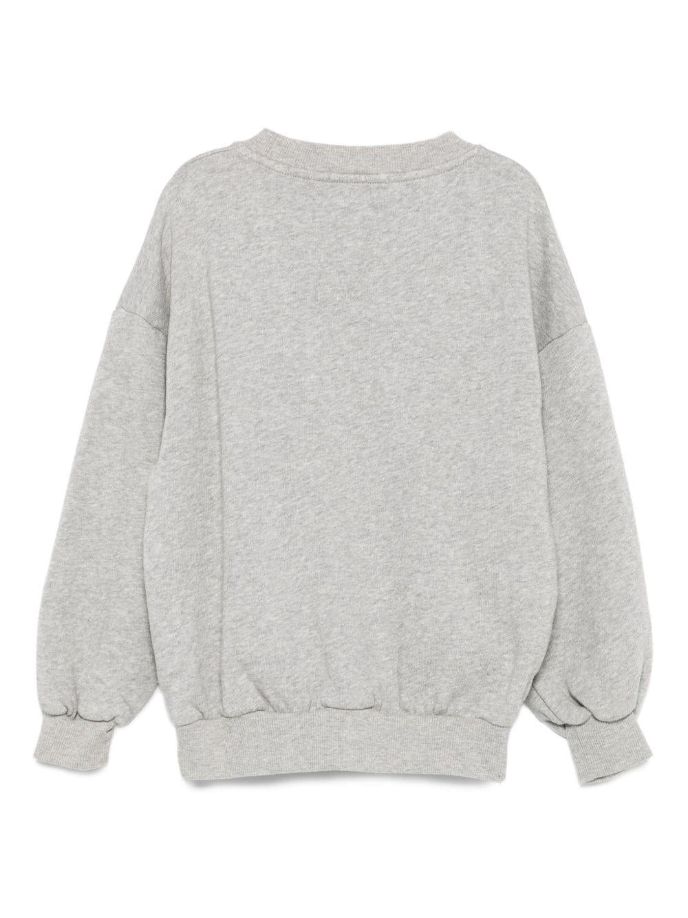 Felpa per bambino Bobo Choses grigia con stampa cane - Rubino Kids