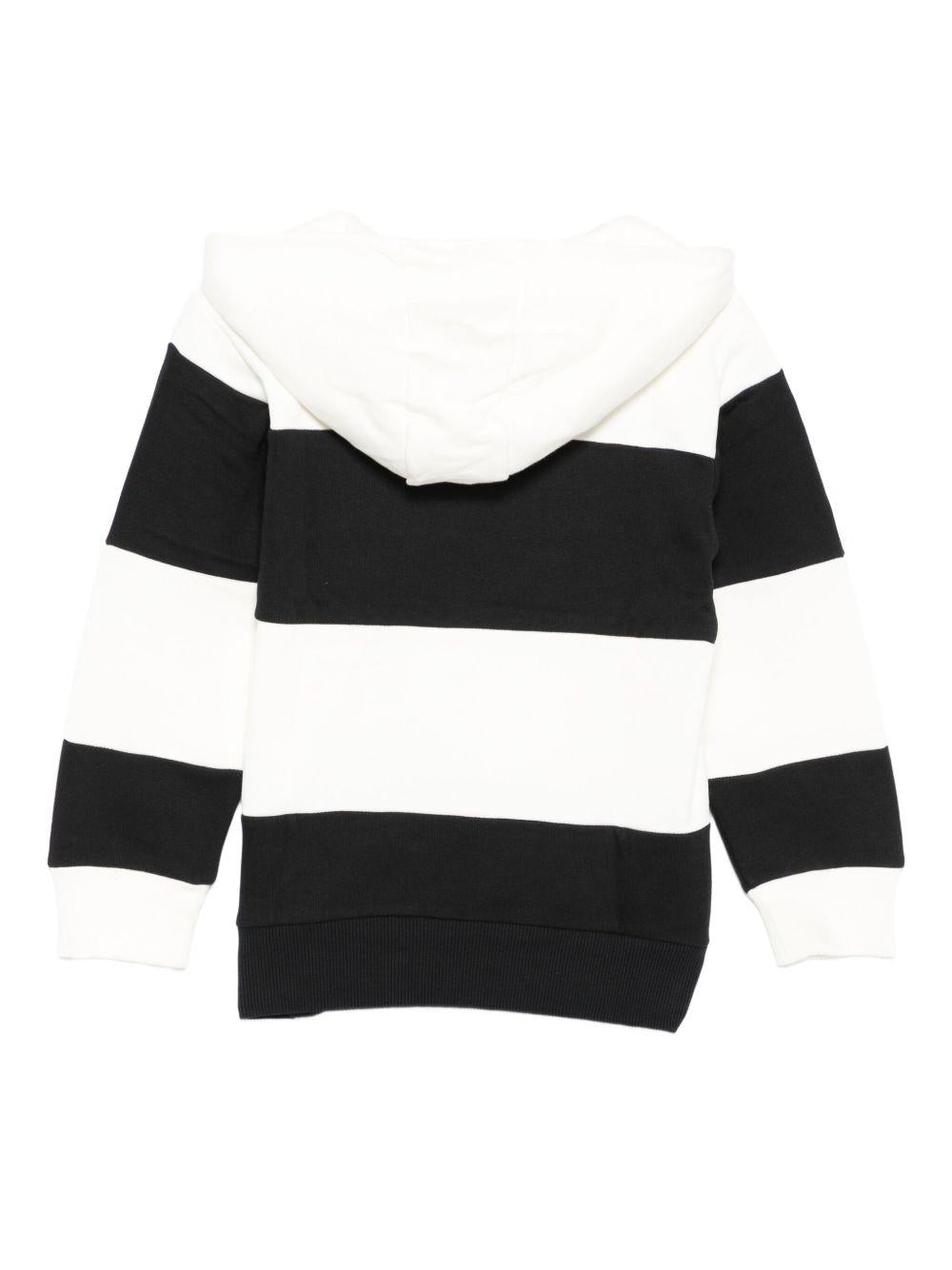 Felpa per bambino Emporio Armani Kids multicolore con cappuccio - Rubino Kids