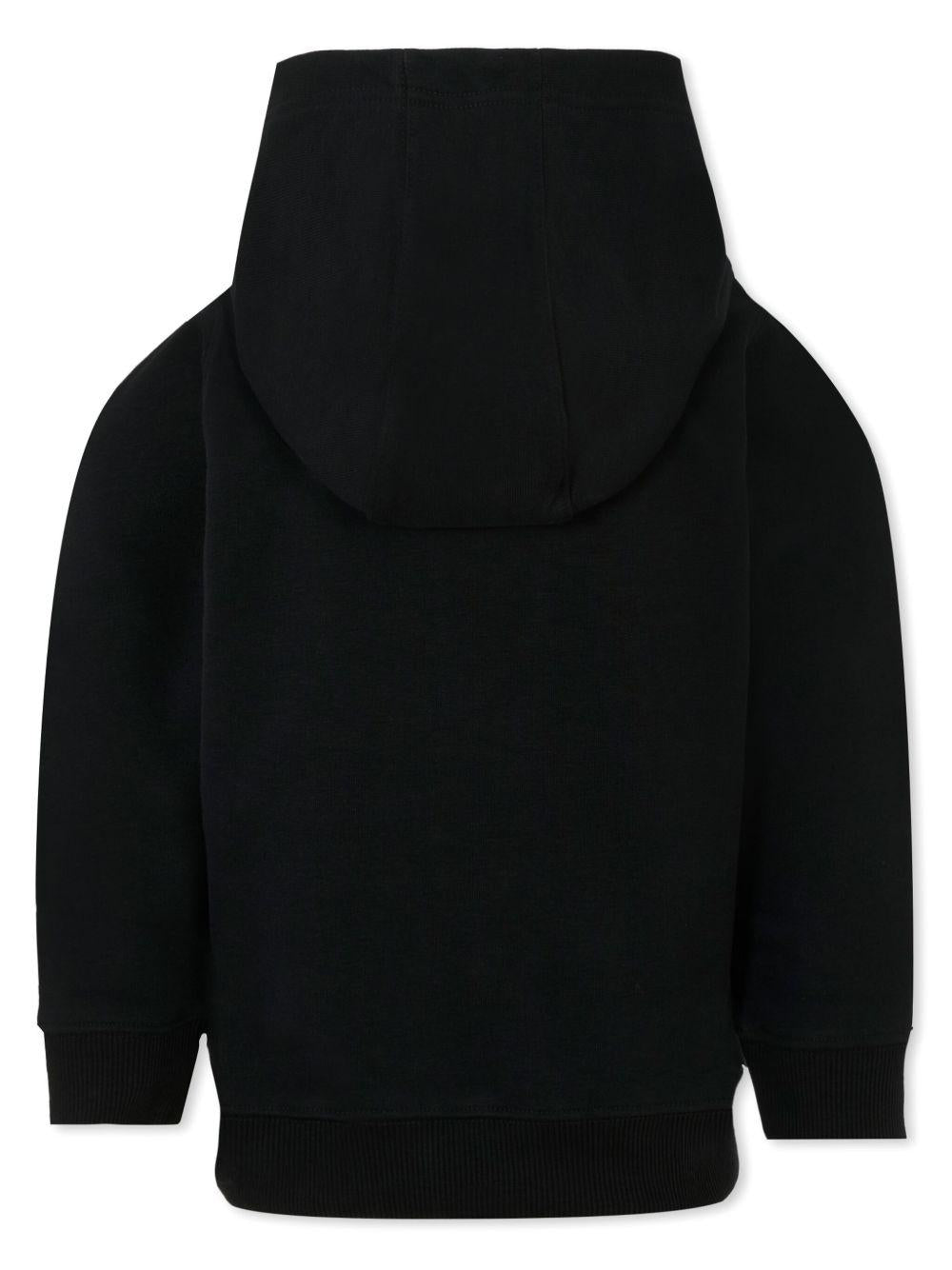 Felpa per bambino Givenchy Kids nero con cappuccio - Rubino Kids