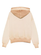 Felpa per bambino MSGM Kids beige con cappuccio - Rubino Kids