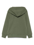 Felpa per bambino Polo Ralph Lauren Kids verde con logo Polo Pony - Rubino Kids