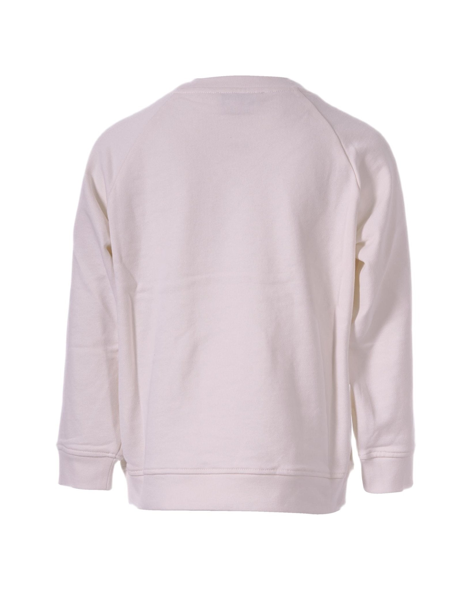 Felpa per bambino Stella McCartney Kids bianca con stampa grafica - Rubino Kids