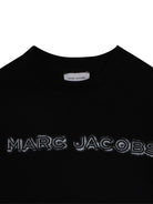 Felpa per bambino The Marc Jacobs Kids nero con stampa logo - Rubino Kids