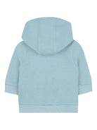Felpa per neonato Givenchy Kids azzurra con tasche frontali - Rubino Kids