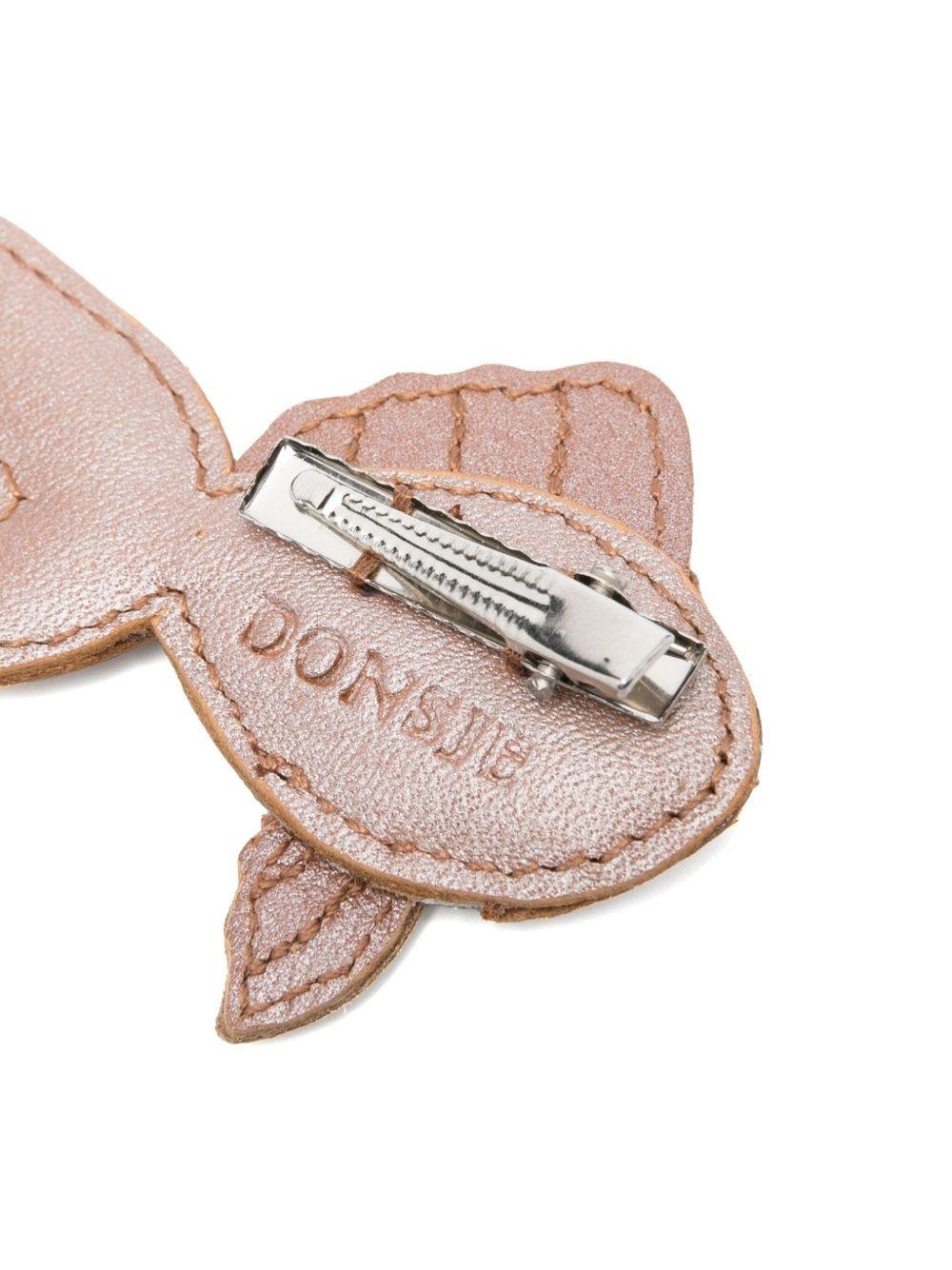 Fermaglio per neonata Donsje rosa con chiusura a clip - Rubino Kids