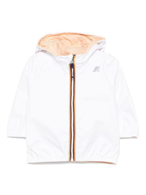 K-Way Kids Jake White Reversible Baby Jacket