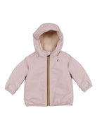 Giacca per neonati K - Way Kids rosa con cappuccio e zip frontale - Rubino Kids