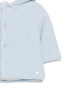 Giacca per neonati Paz Rodrìguez azzurro con cappuccio - Rubino Kids