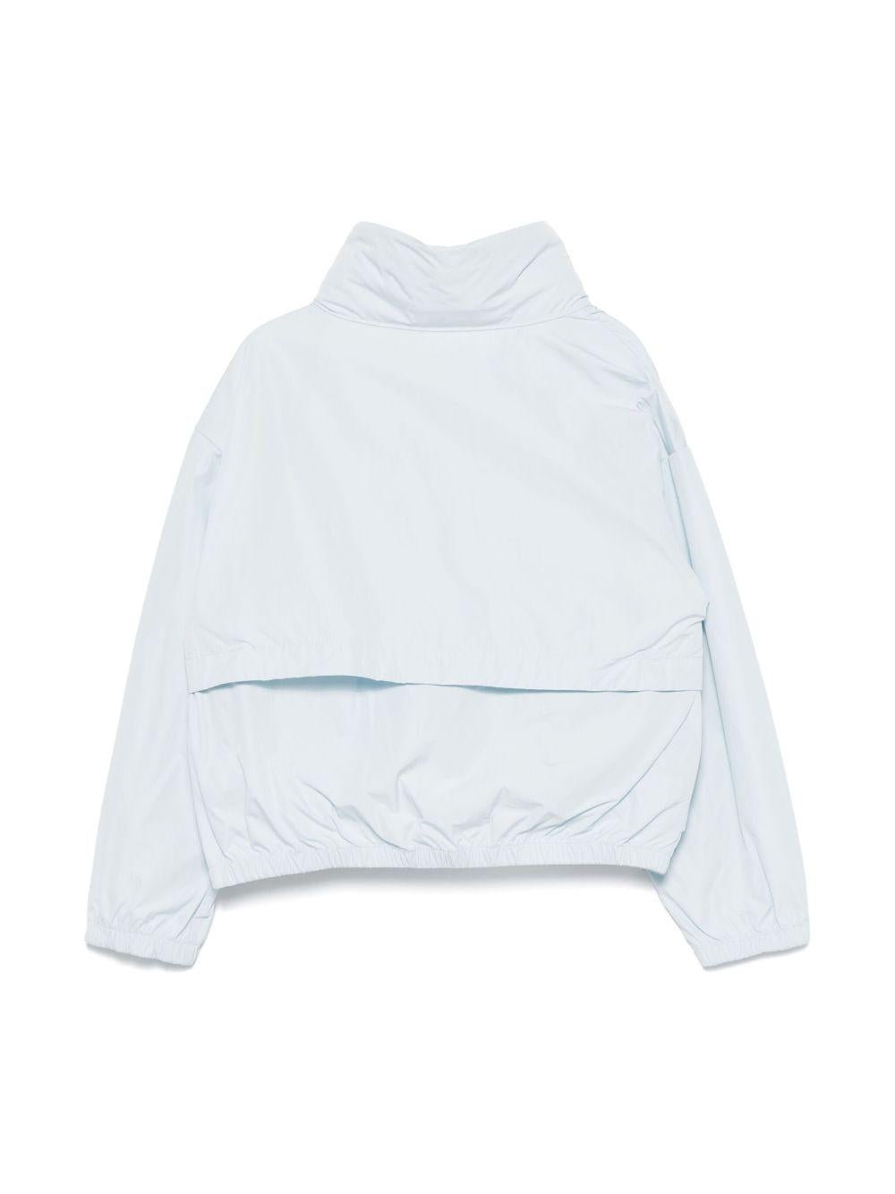 Giubbino Aubette per bambino K Way Kids celeste con pattina frangivento - Rubino Kids