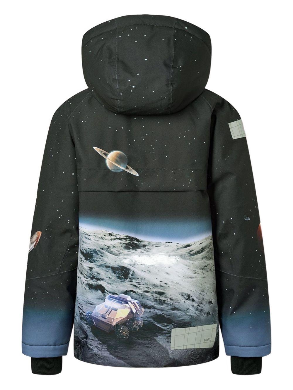 Giubbino Castor per bambino Molo multicolore con stampa grafica all - over - Rubino Kids