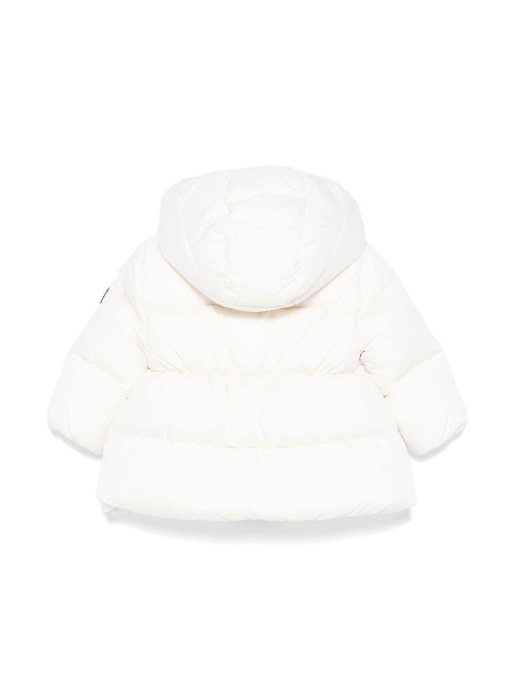 Giubbino imbottito per neonata Il Gufo bianco con design traputato - Rubino Kids