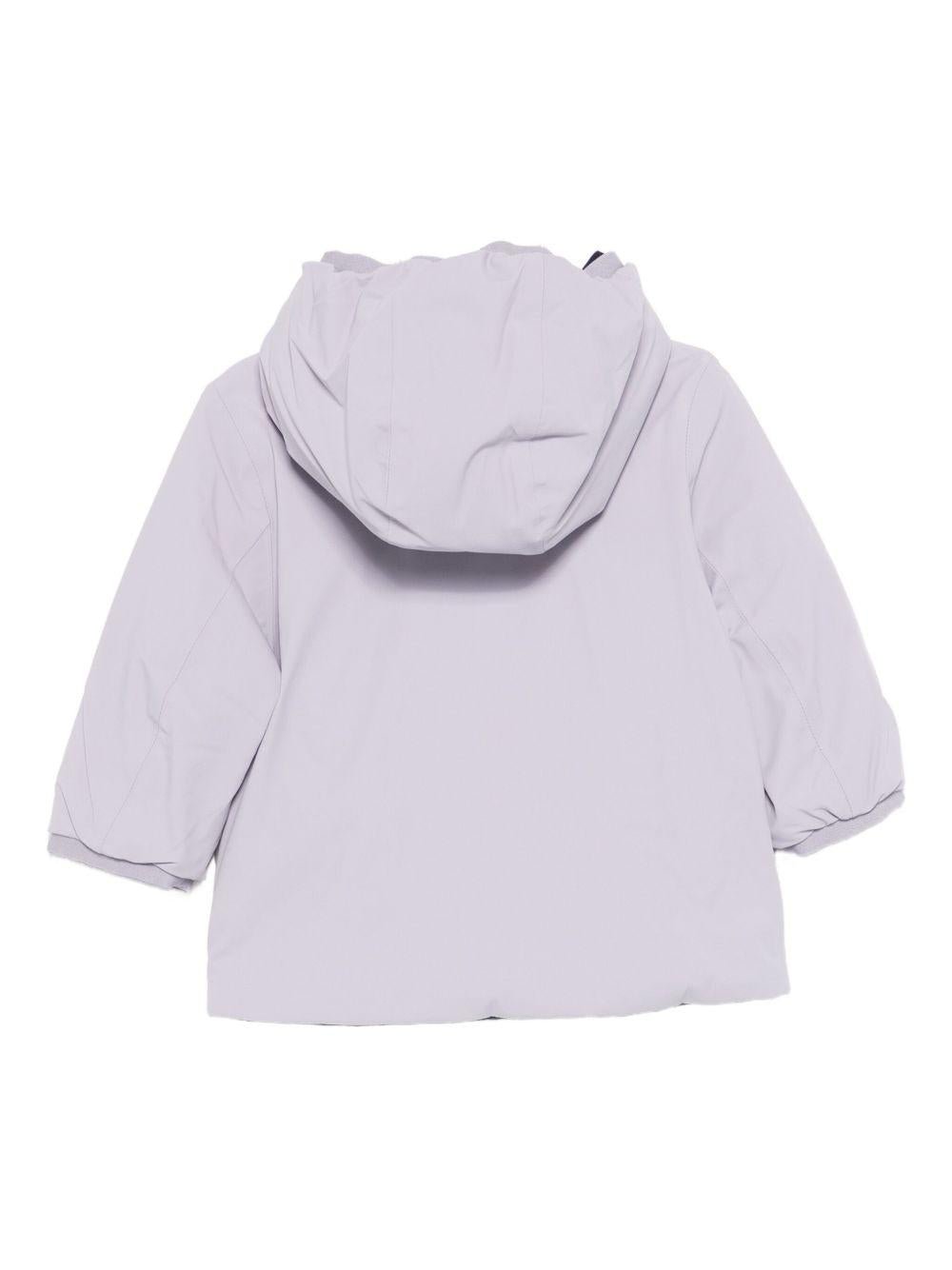 Giubbino Jacques per neonata K - Way Kids viola con design imbottito - Rubino Kids