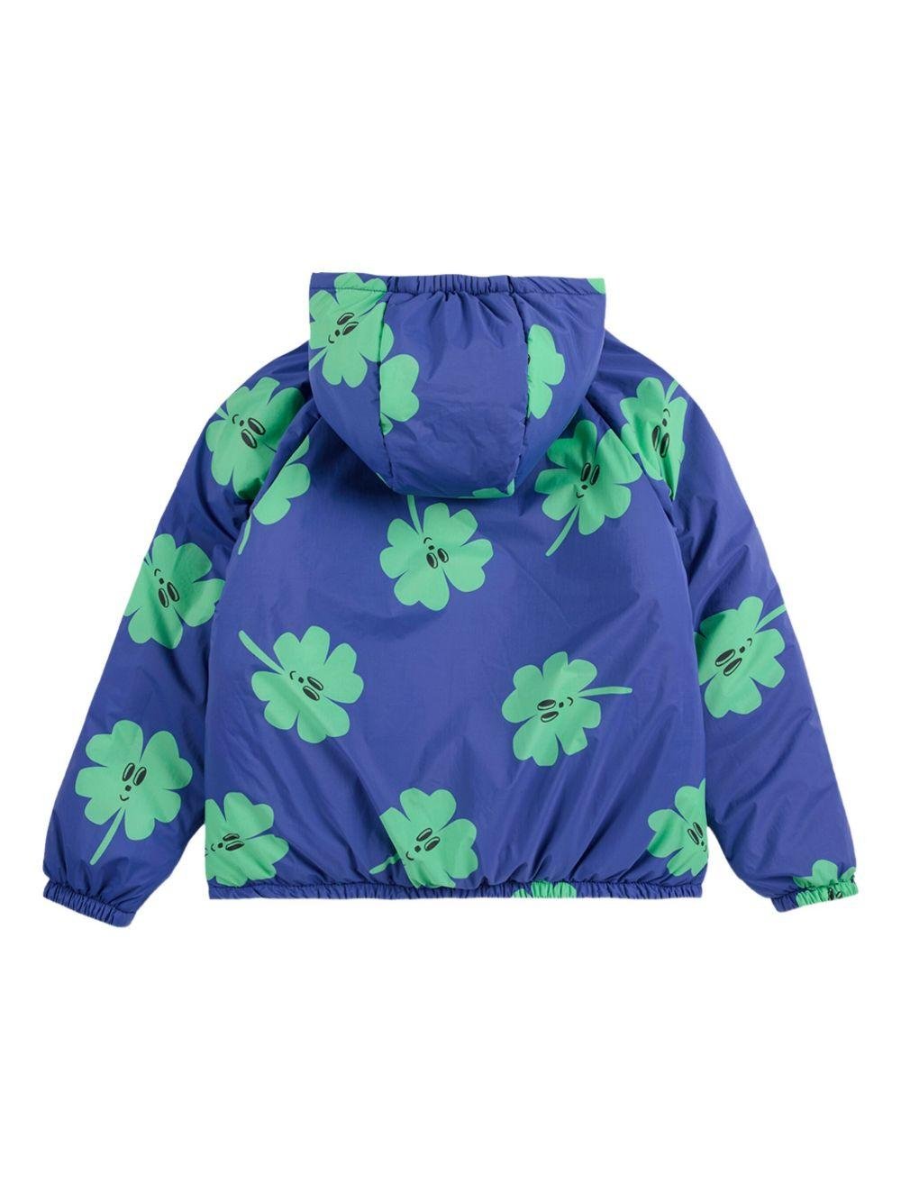 Giubbino per bambina Bobo Choses multicolore con design color - block - Rubino Kids