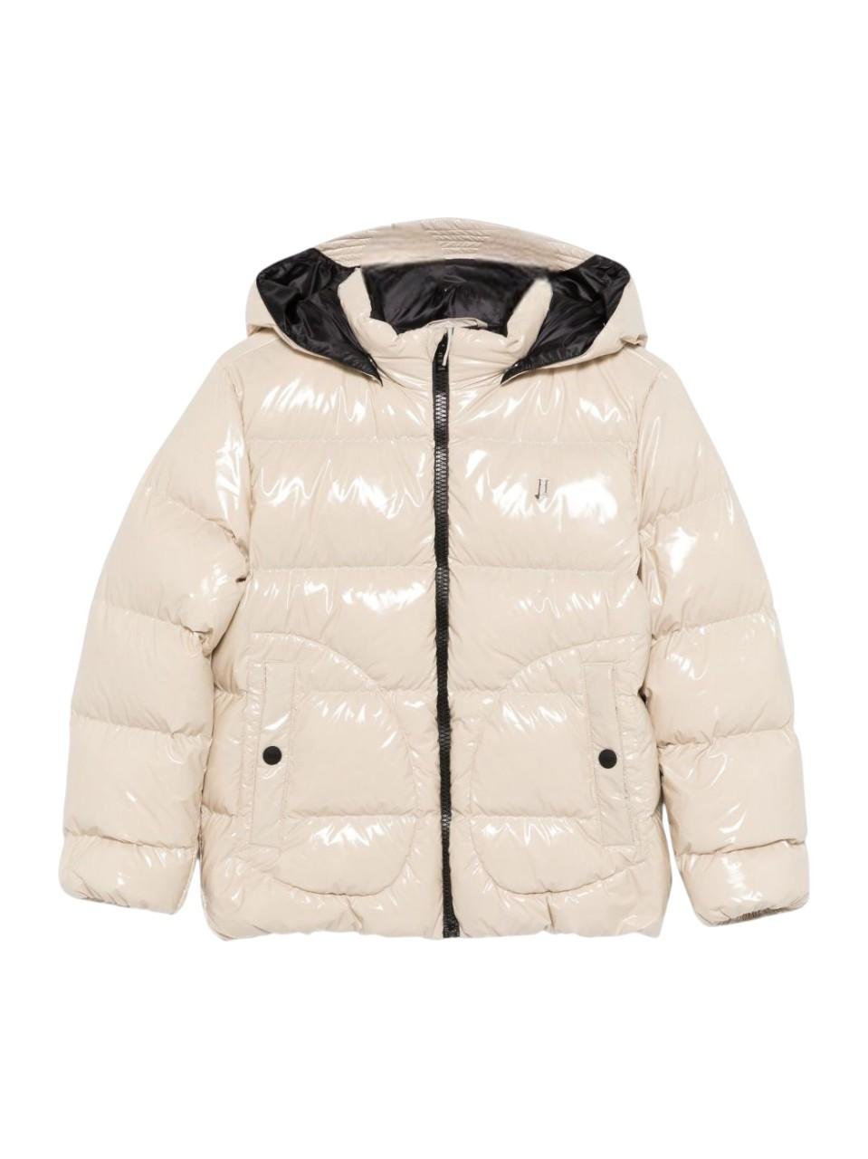 Giubbino per bambina Herno Kids écru con design imbottito - Rubino Kids