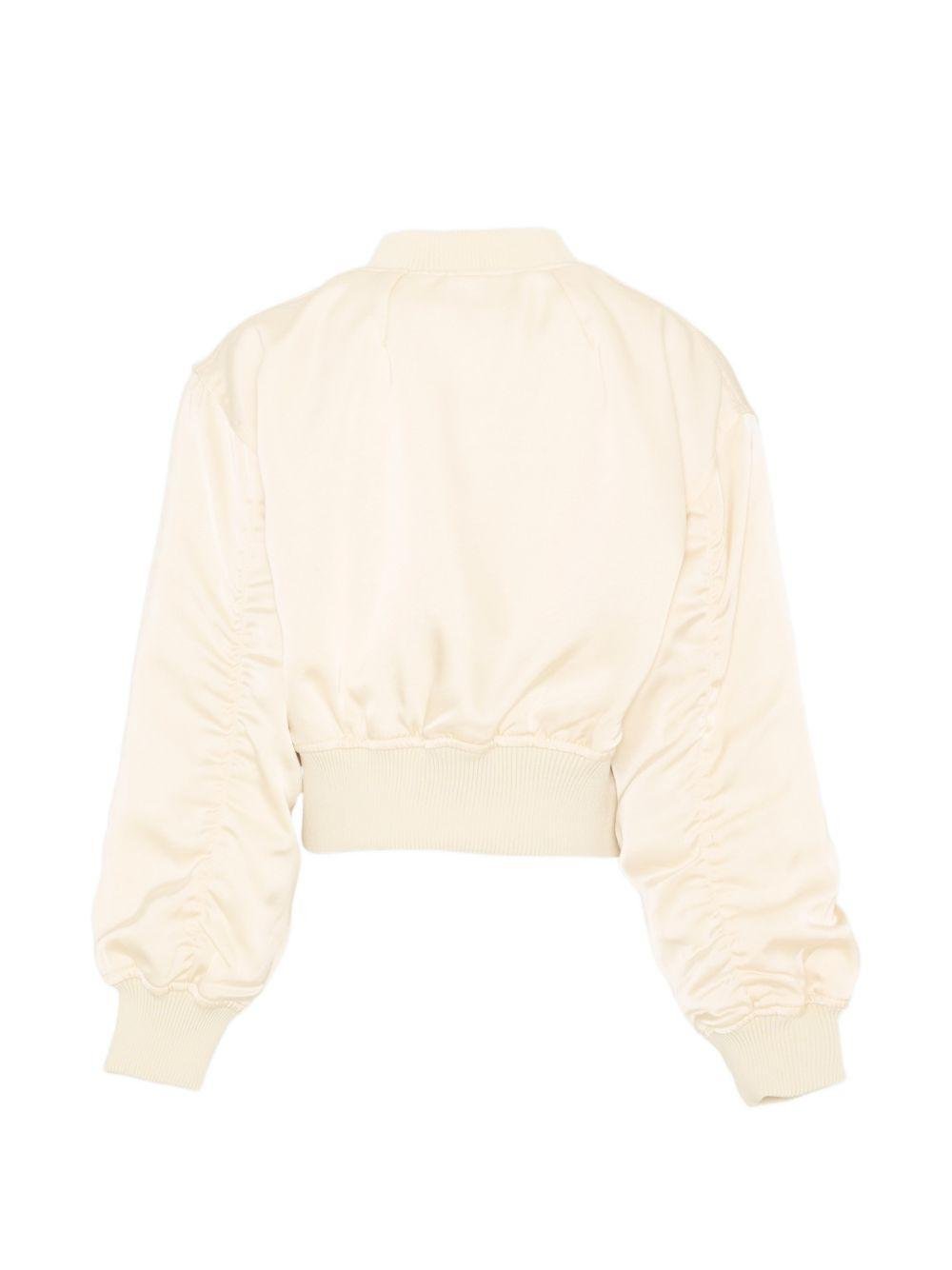 Giubbino per bambina Molo beige con chiusura a zip - Rubino Kids