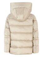 Giubbino per bambina Save The Duck Kids beige con cappuccio - Rubino Kids