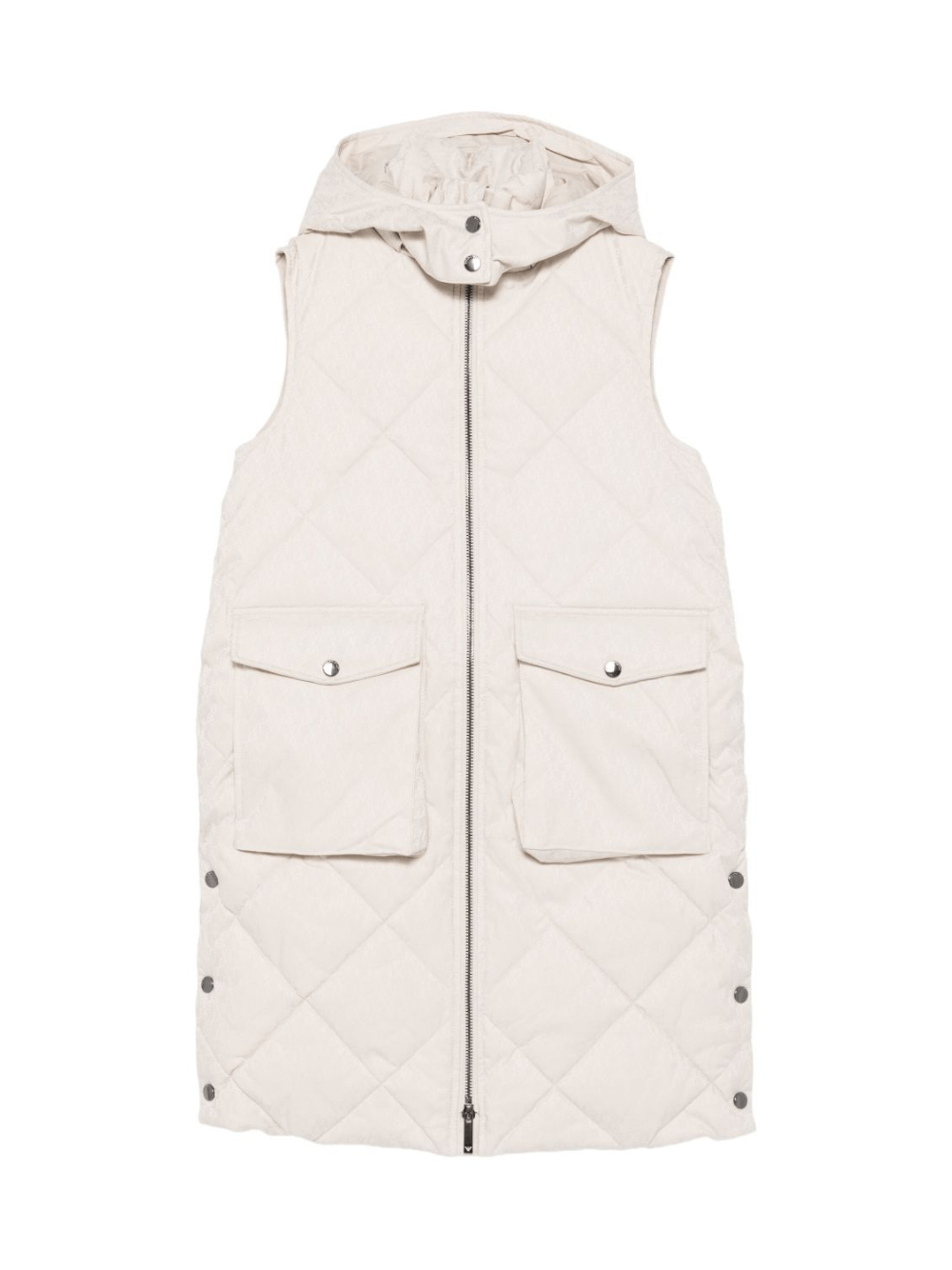 Giubbino per bambino Emporio Armani Kids beige con motivo trapuntato - Rubino Kids