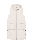 Giubbino per bambino Emporio Armani Kids beige con motivo trapuntato - Rubino Kids