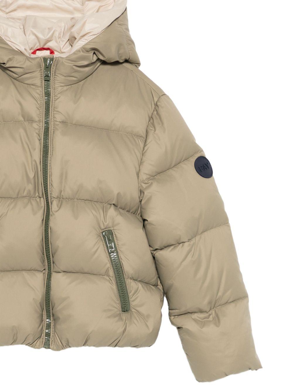 Giubbino per bambino Fay Kids beige con design trapuntato - Rubino Kids